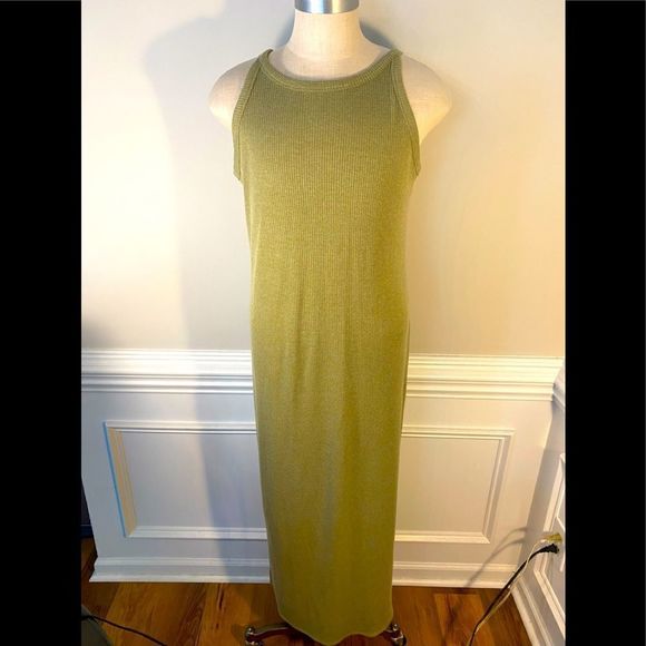 Women's Sleeveless Plisse Knit Dress - A New Day™(88) - Picture 1 of 11